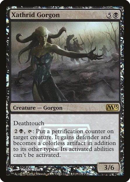 Xathrid Gorgon, Magic card PM13 118★ — Magic 2013 Promos set