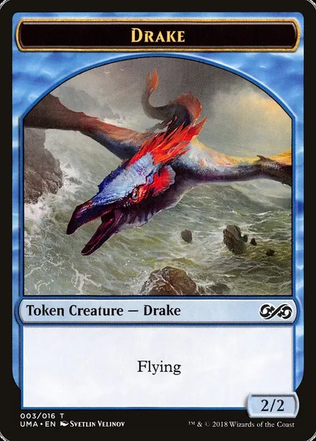 Drake, Magic card TUMA 3 — Ultimate Masters Tokens set