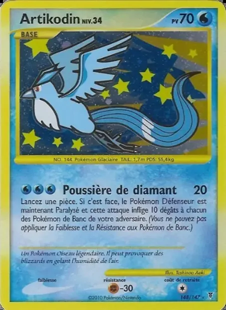 Artikodin, carte Pokémon SV 148 — extension Vainqueurs Suprêmes