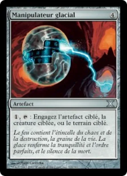 Manipulateur glacial, carte Magic 10E 326 — extension Dixième édition