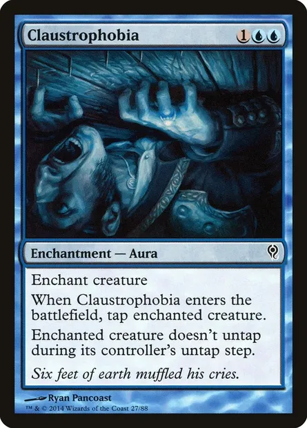Claustrophobia, Magic card DDM 27 — Duel Decks: Jace vs. Vraska set