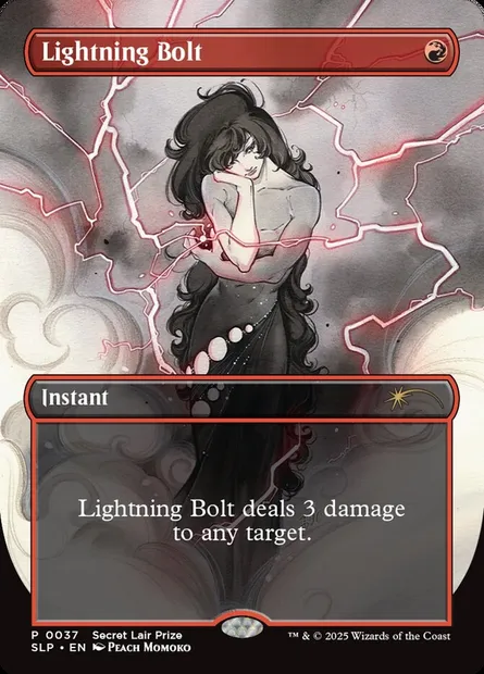 Lightning Bolt, Magic card SLP 37 — Secret Lair Promo set