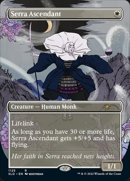 Serra Ascendant, Magic card SLD 1125 — Secret Lair Drop set