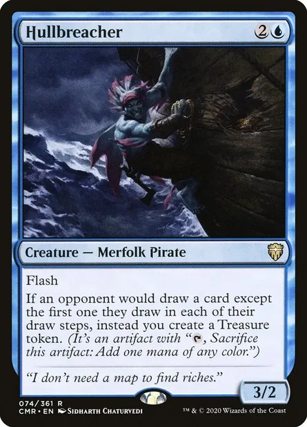 Hullbreacher, Magic card CMR 74 — Commander Legends set
