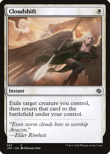 Cloudshift, Magic card JMP 97 — Jumpstart set