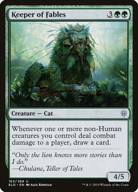 Keeper of Fables, Magic card ELD 163 — Throne of Eldraine set