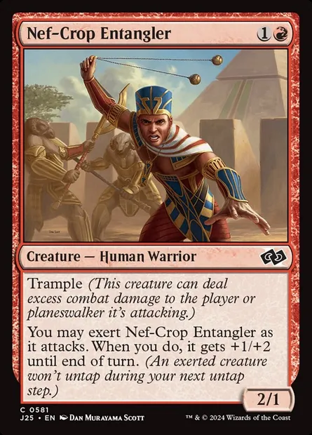 Nef-Crop Entangler, Magic card J25 581 — Foundations Jumpstart set