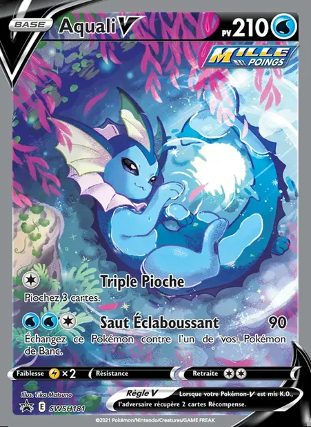 Aquali V, carte Pokémon SWSH 181 — extension Promo SWSH
