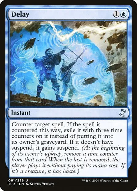 Delay, Magic card TSR 61 — Time Spiral Remastered set