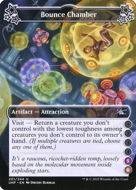 Bounce Chamber, Magic card UNF 201d — Unfinity set