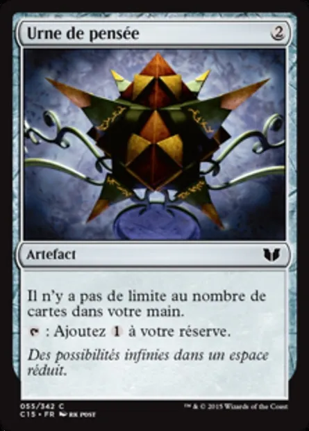 Urne de pensée, carte Magic C15 55 — extension Commander 2015