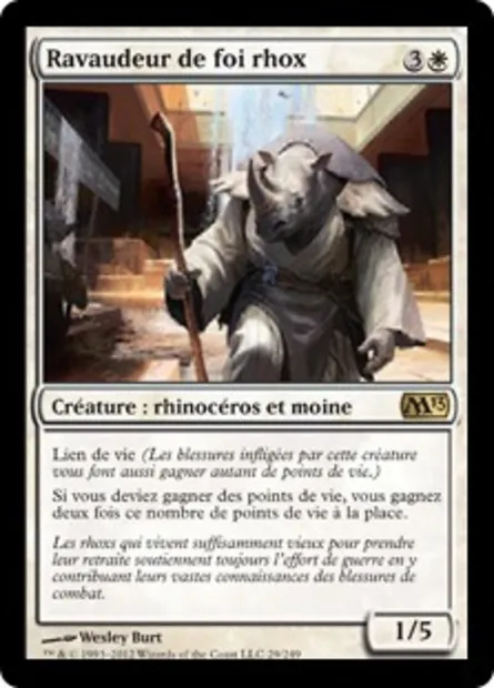 Ravaudeur de foi rhox, carte Magic M13 29 — extension Magic 2013
