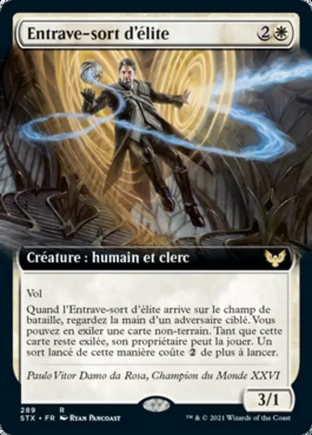 Entrave-sort d'élite, carte Magic STX 289 — extension Strixhaven: l'Académie des Mages