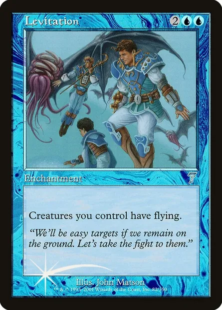 Levitation, Magic card 7ED 82★ — Seventh Edition set