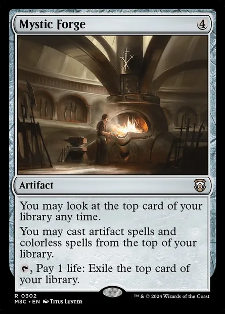 Mystic Forge, Magic card M3C 302 — Modern Horizons 3 Commander set