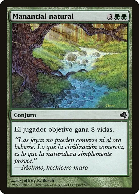 Source naturelle, carte Magic PS11 150 — extension Salvat 2011