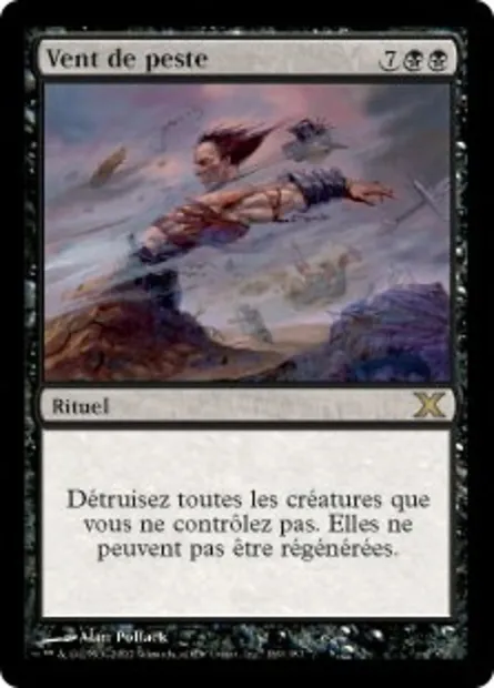 Vent de peste, carte Magic 10E 169 — extension Dixième édition