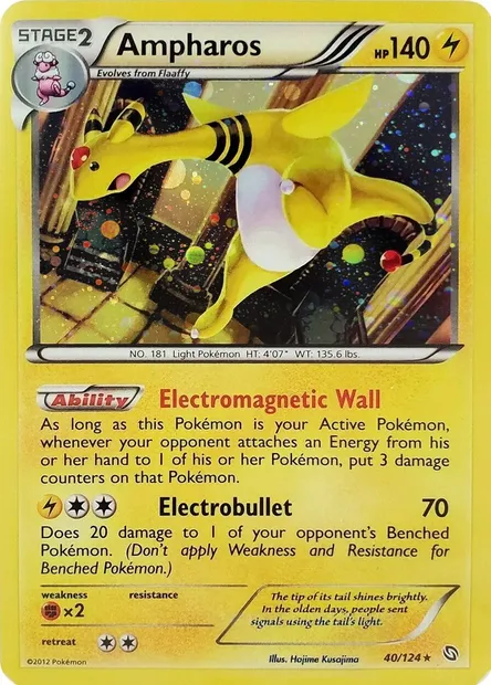 Pharamp, carte Pokémon TDX 040-3 — extension Theme Deck & Blisters Exclusives