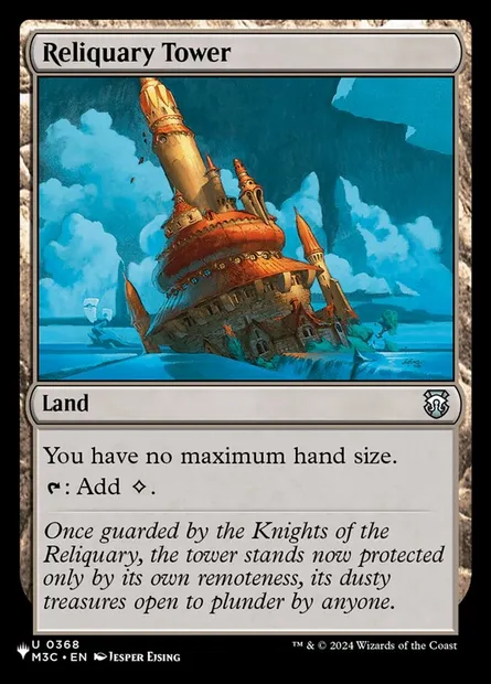 Reliquary Tower, Magic card PLST M3C-368 — The List set