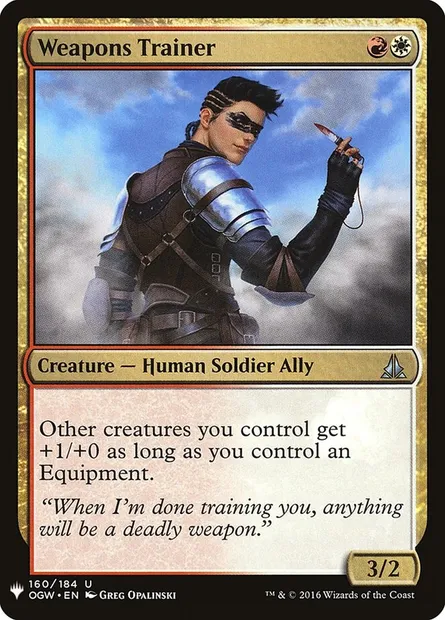 Weapons Trainer, Magic card PLST OGW-160 — The List set