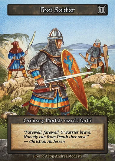 Foot Soldier, Sorcery card PRO 033 — Promotional set