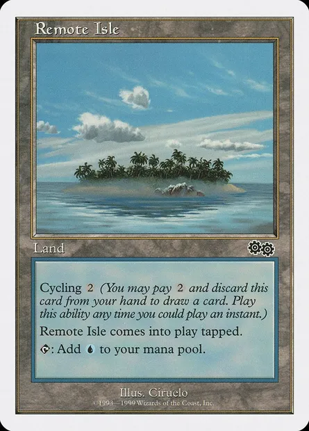 Remote Isle, Magic card BRB 58 — Battle Royale Box Set set