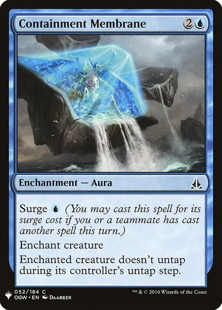Containment Membrane, Magic card PLST OGW-52 — The List set