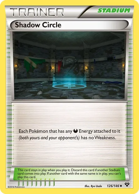 Shadow Circle, Pokémon card XY 126 — XY set