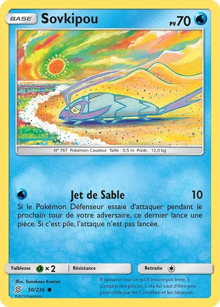 Sovkipou, carte Pokémon UNM 50 — extension Harmonie des Esprits