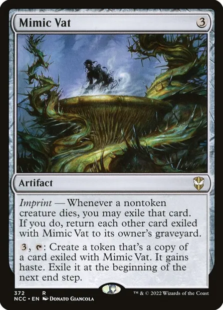 Mimic Vat, Magic card NCC 372 — New Capenna Commander set