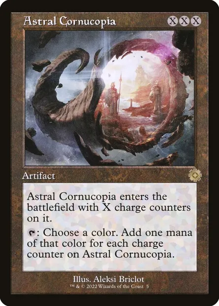 Astral Cornucopia, Magic card BRR 5 — The Brothers' War Retro Artifacts set