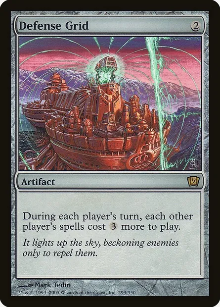 Defense Grid, Magic card 9ED 293★ — Ninth Edition set