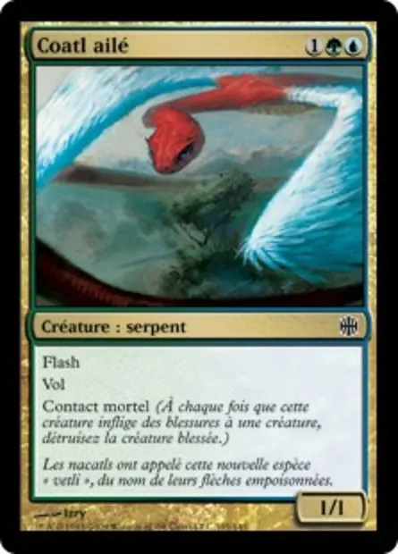 Coatl ailé, carte Magic ARB 105 — extension La Renaissance d'Alara