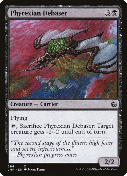 Phyrexian Debaser, Magic card JMP 264 — Jumpstart set