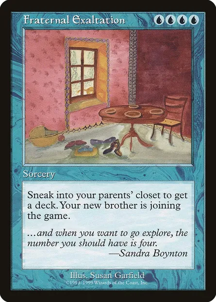 Fraternal Exaltation, carte Magic PCEL 5 — extension Celebration Cards