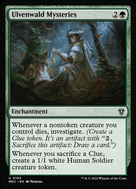 Ulvenwald Mysteries, Magic card MKC 193 — Murders at Karlov Manor Commander set