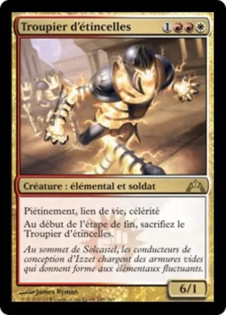Troupier d'étincelles, carte Magic GTC 199 — extension Insurrection