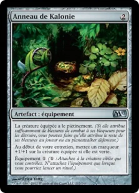 Anneau de Kalonie, carte Magic M13 212 — extension Magic 2013