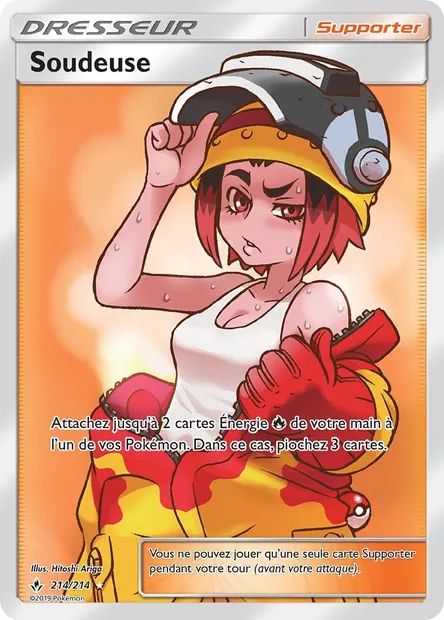 Soudeuse, carte Pokémon UNB 214 — extension Alliance Infaillible