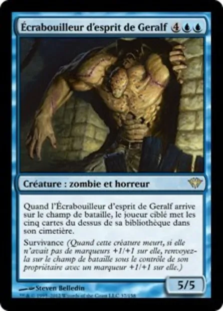 Écrabouilleur d'esprit de Geralf, carte Magic DKA 37 — extension Obscure Ascension