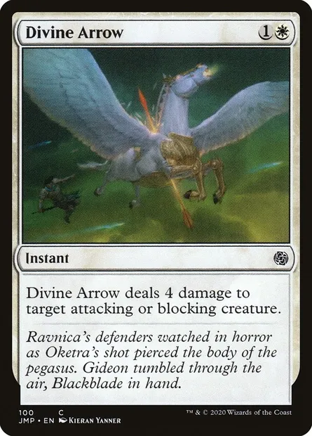 Flèche divine, carte Magic JMP 100 — extension Jumpstart
