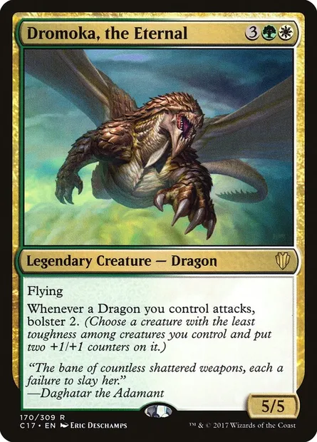 Dromoka, the Eternal, Magic card C17 170 — Commander 2017 set