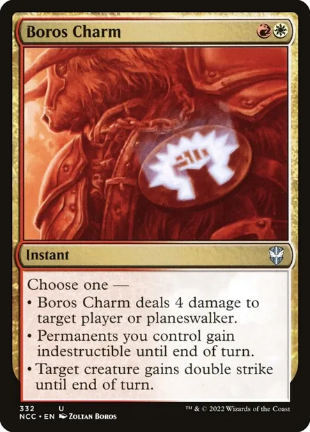 Boros Charm, Magic card NCC 332 — New Capenna Commander set