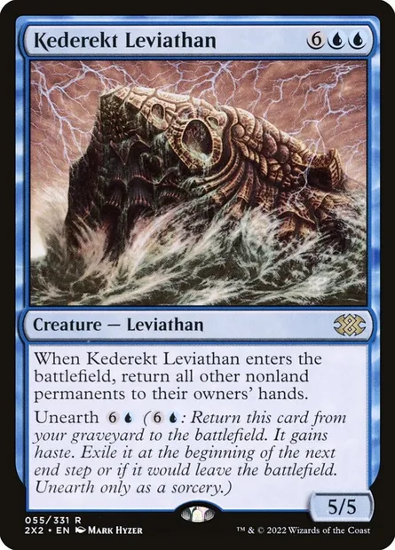Kederekt Leviathan, Magic card 2X2 55 — Double Masters 2022 set