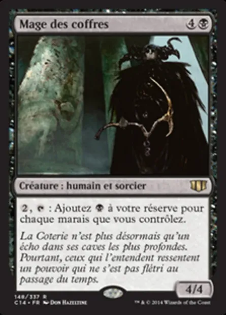 Mage des coffres, carte Magic C14 148 — extension Commander 2014
