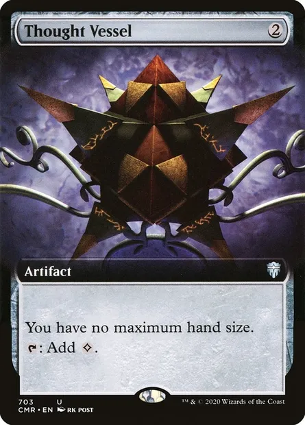 Thought Vessel, Magic card CMR 703 — Commander Legends set