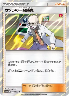 Blaine's Last Stand, carte Pokémon SM6a 048 — extension Dragon Storm