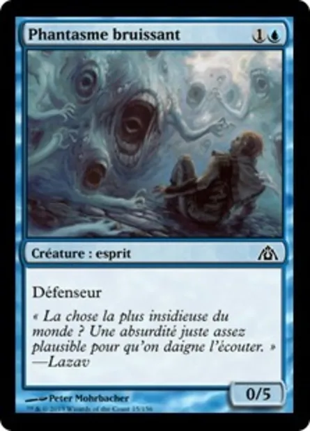 Phantasme bruissant, carte Magic DGM 15 — extension Le labyrinthe du dragon