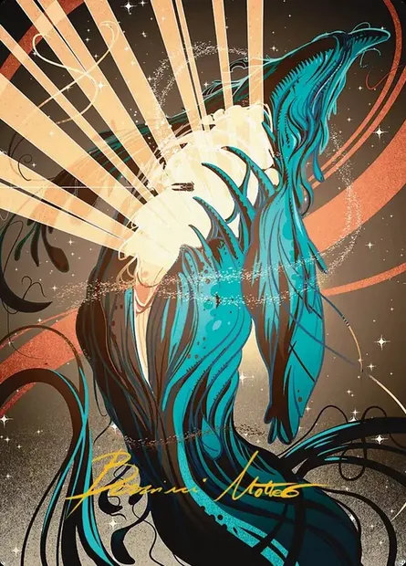 Swarmyard // Swarmyard, carte Magic AEOE 54 — extension Edge of Eternities Art Series