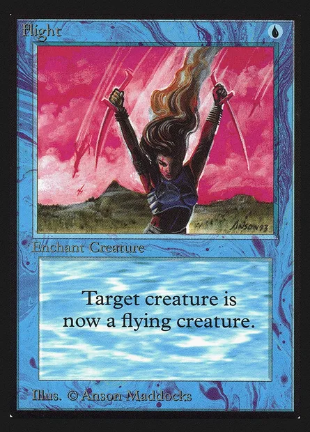 Flight, Magic card CEI 59 — Intl. Collectors' Edition set
